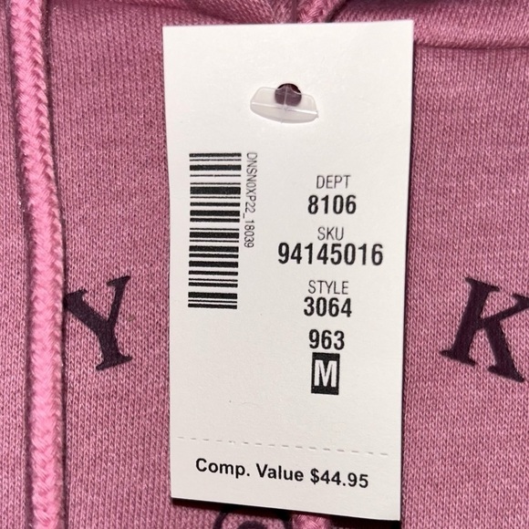 Aeropostale Hoodie V-Neck Pullover Long Sleeve New York City East Coast Cropped - Picture 5 of 9